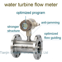 Débitmètre de mesure de la turbine à diesel ou à l&#39;eau